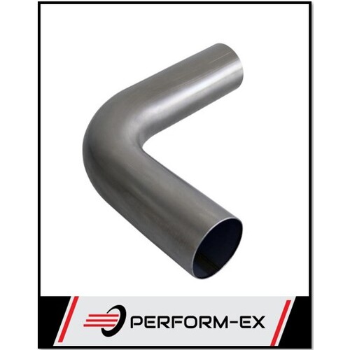 2 1/4" 57MM X 90 DEGREE MANDREL BEND 304 STAINLESS STEEL EXHAUST PIPE
