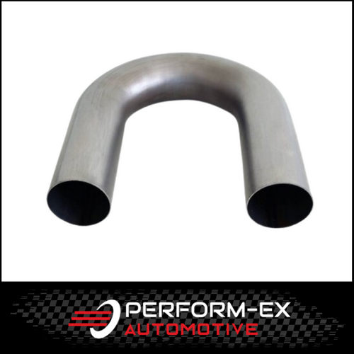 1.58" 41MM X 180 DEGREE MANDREL BEND MILD STEEL EXHAUST PIPE