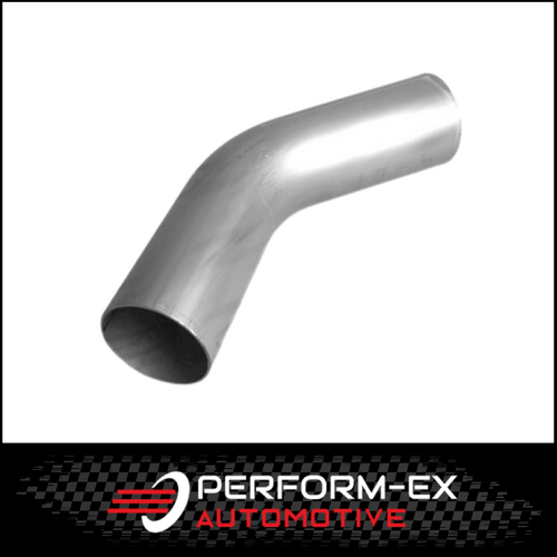 1.75" 44MM X 45 DEGREE MANDREL BEND MILD STEEL EXHAUST PIPE