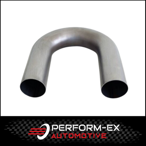 1.78" 48MM X 180 DEGREE MANDREL BEND MILD STEEL EXHAUST PIPE