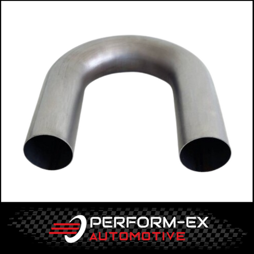 2.5" 63MM X 180 DEGREE MANDREL BEND MILD STEEL EXHAUST PIPE