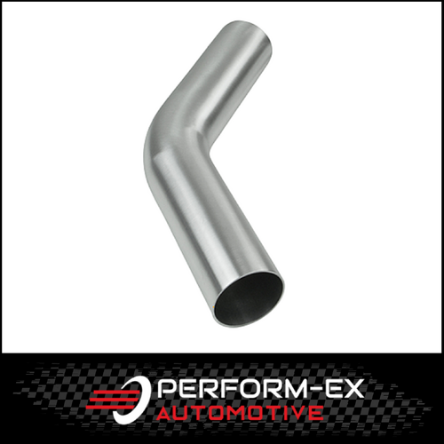 2.5" 63MM X 45 DEGREE ALUMINIUM ALLOY MANDREL BEND (MB25045AAB) 2.5" 63MM X 45 DEGREE ALUMINIUM ALLOY MANDREL BEND (MB25045AAB)
