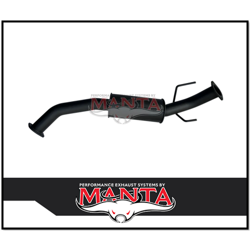 Manta 3" Small Centre Muffler Fits Nissan Patrol Y62 5.6l V8 2012-on (Mbm632smf)