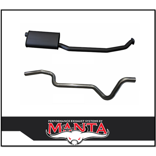 MANTA 2.5" CATBACK EXHAUST SYSTEM FITS FORD FALCON XG 4.0L 6CYL UTE (MKFD0030)