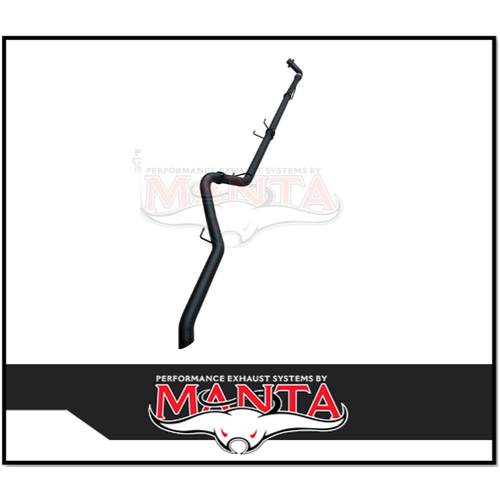 MANTA 3" DPF BACK EXHAUST SYSTEM FITS GWM CANNON NPW UTE 2.0L TD 2020-2025 (MKGW0002)