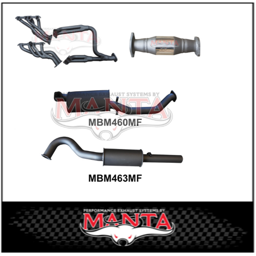MANTA 3" ENGINE BACK EXHAUST SYSTEM FITS HOLDEN COMMODORE VL 5.0L V8 SEDAN (MKHN0033)