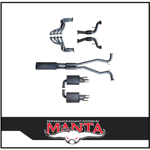 MANTA ENGINE BACK EXHAUST SYSTEM FITS HOLDEN COMMODORE VE VF 6.0L 6.2L V8 SEDAN/WAGON (MKHN0327)