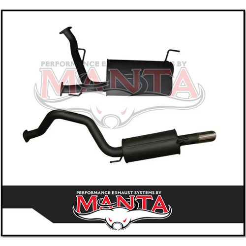 MANTA 3" CAT BACK EXHAUST SYSTEM FITS TOYOTA LANDCRUISER UZJ200R 2007-2012 (MKTY0085)