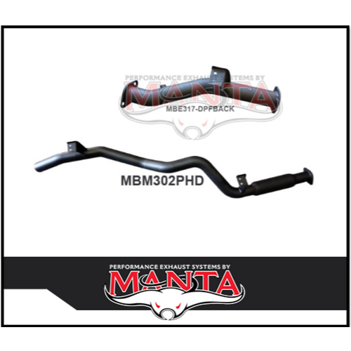 MANTA 3" DPF BACK EXHAUST SYSTEM WITH HOTDOG FITS TOYOTA LANDCRUISER VDJ76R 4.5L V8 WAGON 2016-2025 (MKTY0163HD) MANTA 3" DPF BACK EXHAUST SYSTEM WITH HOTDOG FITS TOYOTA LANDCRUISER VDJ76R 4.5L V8 WAGON 2016-2025 (MKTY0163HD)