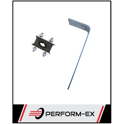 PERFORM-EX 316 STAINLESS STEEL TOYOTA LANDCRUISER EXHAUST MOUNT BRACKET