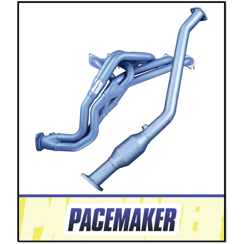 PACEMAKER COMPETITION EXTRACTORS & CAT FITS FORD FALCON BA BF 4.0L 6CYL