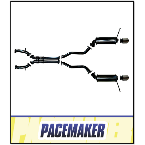 PACEMAKER 3" CATBACK EXHAUST SYSTEM FITS JEEP GRAND CHEROKEE WK2 SRT8 6.4L V8 2012-2021 (PP2654-51)