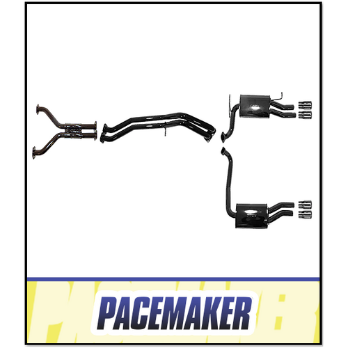 PACEMAKER CATBACK EXHAUST SYSTEM FITS FPV FALCON FG GT 5.4L BOSS SEDAN 6/2008-9/2010 (PP4007-04)