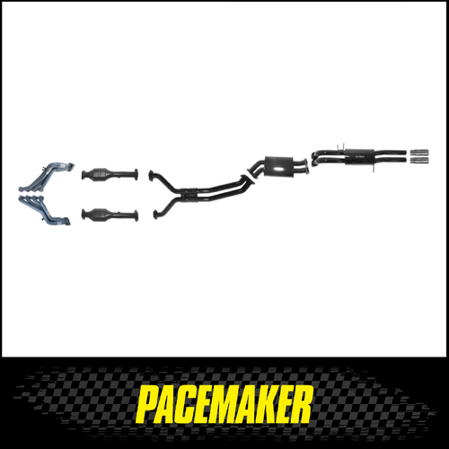 PACEMAKER ENGINE BACK EXHAUST SYSTEM FITS FORD FALCON BA BF 5.4L BOSS XR8 UTE 1/2003-4/2008 (PP4008-10)