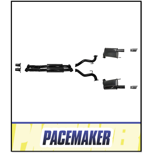 PACEMAKER 2.5" CATBACK EXHAUST SYSTEM FITS FORD MUSTANG COUPE FM 6TH GEN 5.0L V8 COYOTE 2015-2017 (PP4178-01)