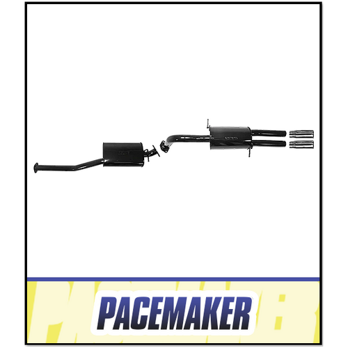 PACEMAKER 2.5" CATBACK EXHAUST SYSTEM FITS FORD FALCON BA BF FG 4.0L XL XLS UTE 10/2002-10/2016 (PP4490-02)