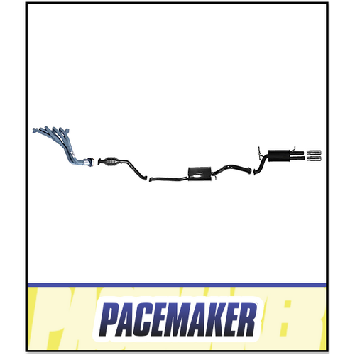 PACEMAKER EXTRACTORS, CAT & CATBACK EXHAUST SYSTEM FITS FORD FALCON FG 4.0L XR6 SEDAN 5/2008-10/2016 (PP4490-10)