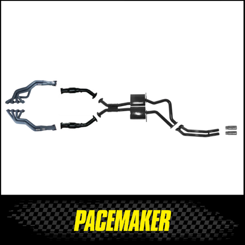 PACEMAKER ENGINE BACK EXHAUST SYSTEM FITS HOLDEN COMMODORE VY SERIES II 5.7L LS1 V8 WAGON 5/2004-7/2005 (PP5363-81)