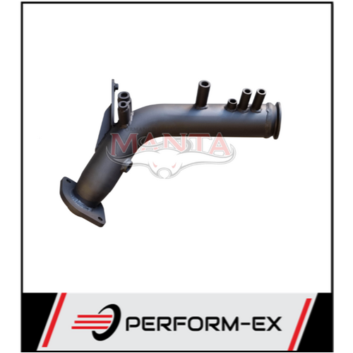 MANTA 3" DPF DELETE PIPE STAINLESS STEEL FITS TOYOTA HILUX GUN126R GUN136R 2.8L (SSMBE309-DPF)