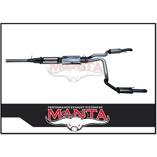 MANTA CATBACK EXHAUST SYSTEM FITS CHEVROLET SILVERADO 1500 ZR1 6.2L V8 (SSMKCH0005)