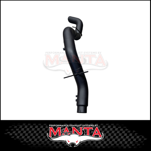 MANTA DPF BACK 4" INTO 5" EXHAUST SYSTEM FITS CHEVROLET SILVERADO 2500 HD LTZ 6.6L TD V8 - PIPE ONLY (SSMKCH0028)
