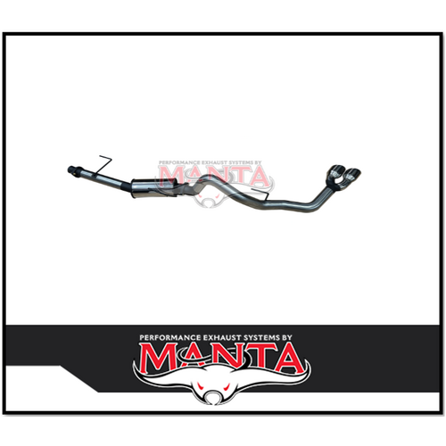 MANTA 3" CAT BACK EXHAUST SYSTEM FITS FORD F150 3.5L V6 SWB & LWB 2023-ON (SSMKFD0332)