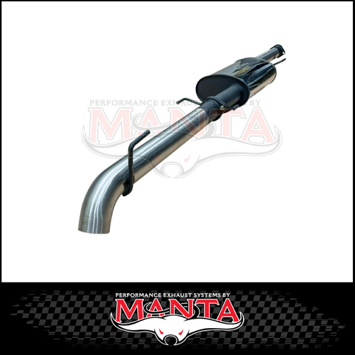 MANTA 3" STAINLESS STEEL CAT BACK EXHAUST SYSTEM FITS GWM CANNON ALPHA UTE 2.0L TURBO PETROL HYBRID 4/2024-ON (SSMKGW0013)