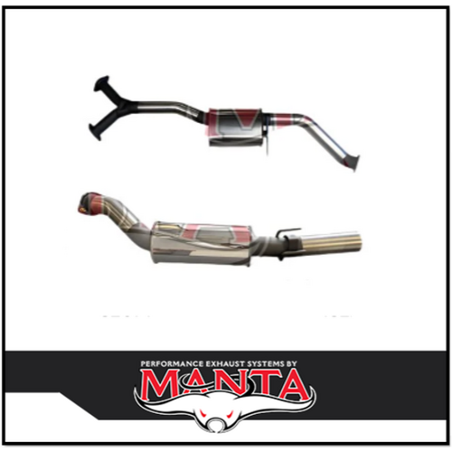 MANTA 3" CATBACK EXHAUST SYSTEM FITS HOLDEN COMMODORE VZ 3.6L V6 SEDAN (SSMKHN0104)
