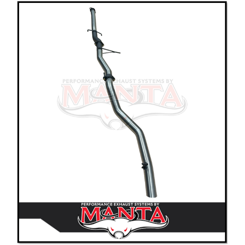 MANTA 3" DPF BACK EXHAUST SYSTEM FITS MITSUBISHI PAJERO SPORT QE QF QG 2.4L 4N15 4CYL 2015-2024 (SSMKMI0031)