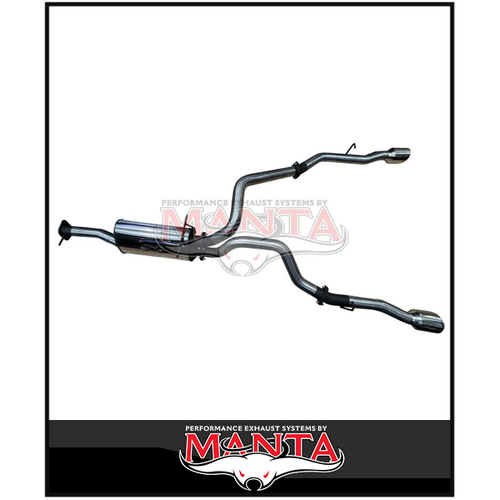 MANTA 3" STAINLESS STEEL CAT BACK EXHAUST FITS RAM 1500 DT 5.7L V8 2020-ON (SSMKRA0004)