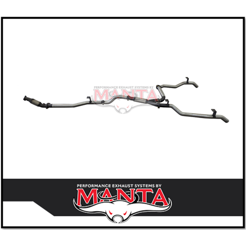 MANTA TWIN 3" STAINLESS STEEL TURBO BACK EXHAUST SYSTEM FITS TOYOTA LANDCRUISER VDJ79R 4.5L V8 2016-2025 (SSMKTY0132)