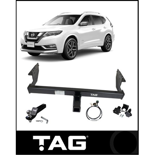 TAG HEAVY DUTY TOWBAR KIT (1500KG) FITS NISSAN X-TRAIL T32 WAGON 6/2014-7/2022 (T4D627-K202)