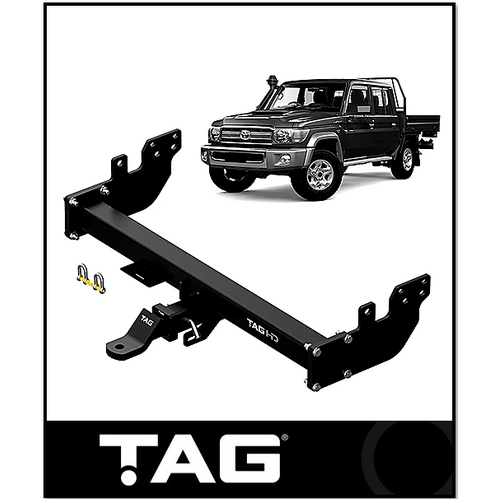 TAG TOWBAR KIT (3500KG) FITS TOYOTA LANDCRUISER VDJ79R 10/2012-ON (T7T699-K201)