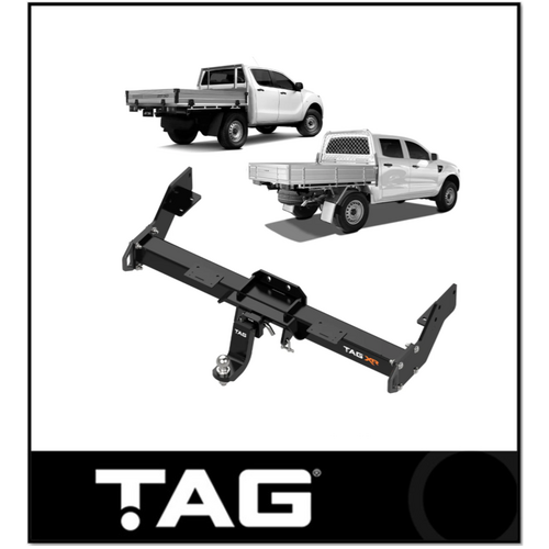TAG XR EXTREME RECOVERY TOWBAR (3500KG) FITS FORD RANGER PXI PXII PXIII 1/2011-6/2022 (TRAY)