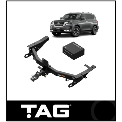 TAG XR EXTREME RECOVERY TOWBAR KIT FITS NISSAN PATROL Y62 5.6 V8 2012-ON (TXR852-K201)