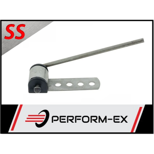 UNIVERSAL EXHAUST SWIVEL BRACKET 4 HOLES 8MM ROD (304 STAINLESS STEEL)