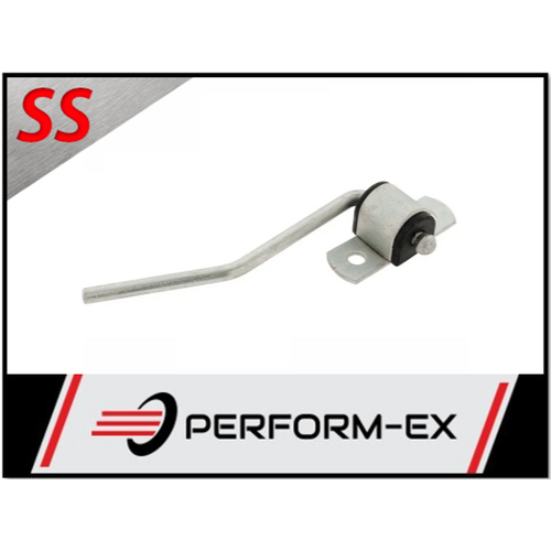 UNIVERSAL EXHAUST SWIVEL BRACKET 2 HOLES 10MM ROD (304 STAINLESS STEEL)