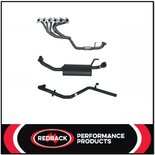 2.5" EXTRACTORS & EXHAUST SYSTEM FITS TOYOTA LANDCRUISER HZJ80R 1/1990-12/1997