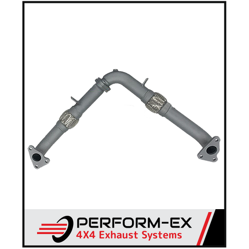 PERFORM-EX STAINLESS STEEL CROSS OVER PIPE FITS TOYOTA LANDCRUISER VDJ78 4.5L V8