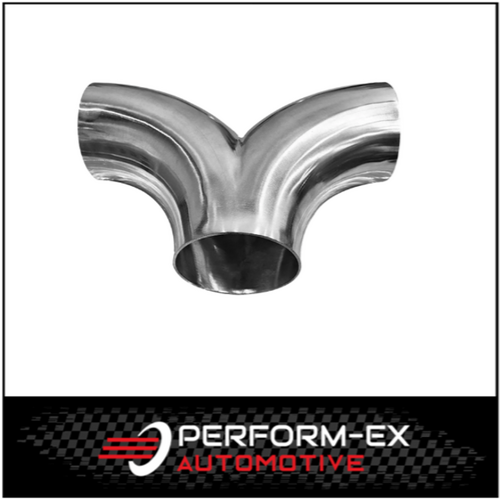 PERFORM-EX 3.5" (89MM) 304 STAINLESS STEEL Y-PIPE (YP350-304TB)