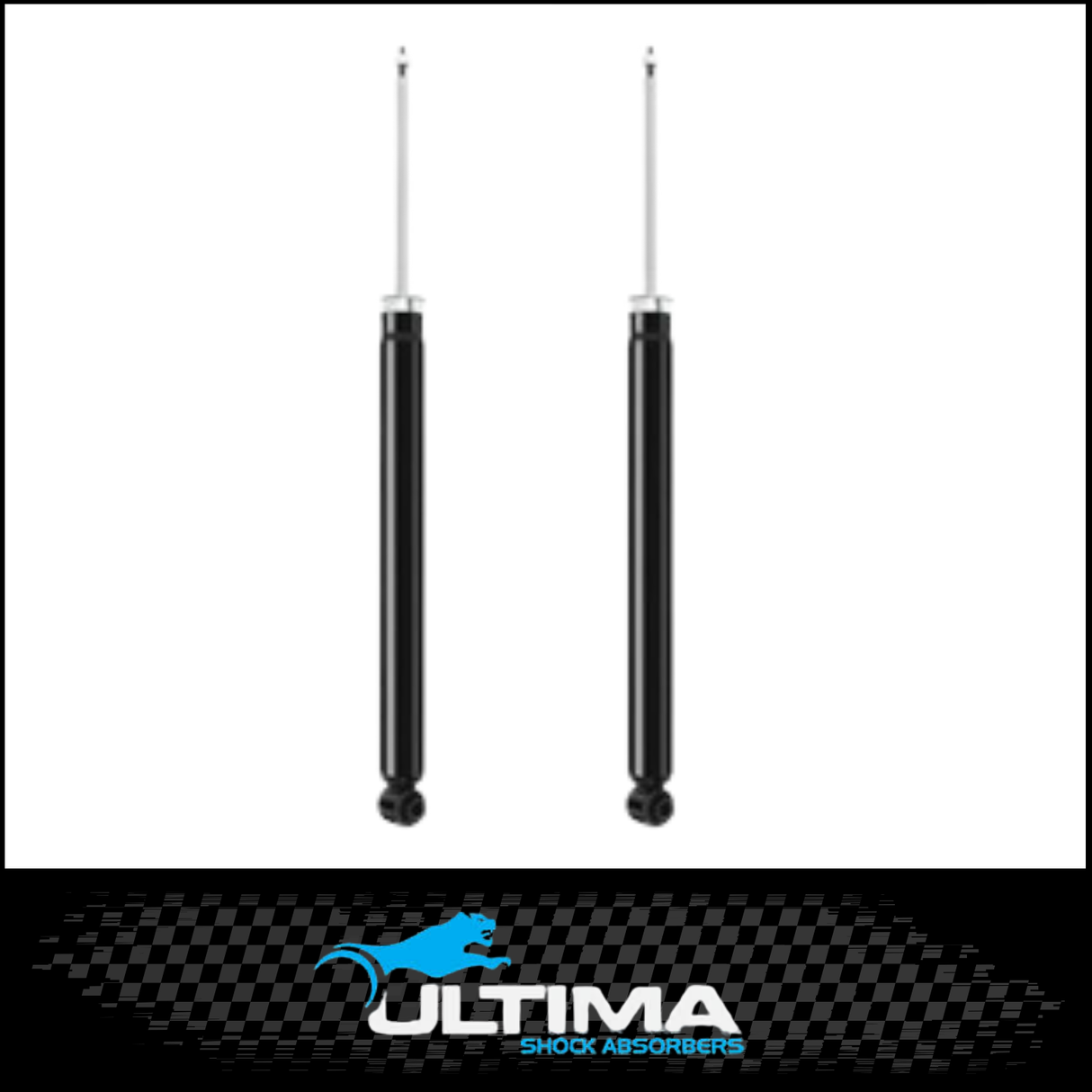 ULTIMA REAR NITRO GAS SHOCKS (PAIR) FITS FORD FOCUS LW 7/2011-9/2015