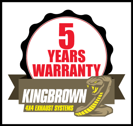 KING BROWN 2.25" CROSSOVER PIPE FITS TOYOTA LANDCRUISER VDJ79R 4.5L V8 2007-2024 (1807)