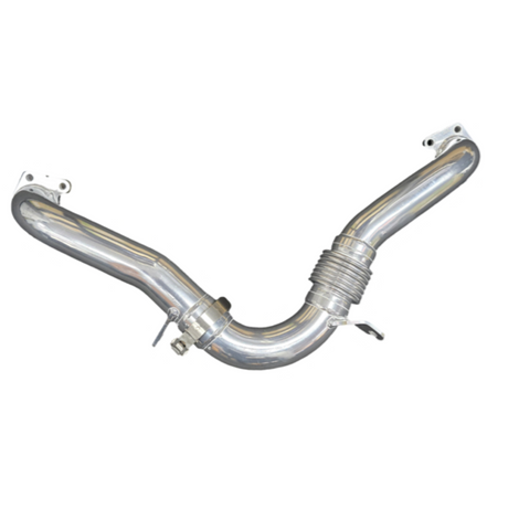 KING BROWN 2.25" CROSSOVER PIPE FITS TOYOTA LANDCRUISER VDJ76R 4.5L V8 2007-2024 (1807)