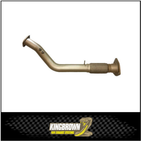 KING BROWN DPF DELETE PIPE FITS FORD RANGER NEXT GEN 3.0L V6 6/2022-ON