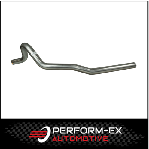 2.25" LEFT HAND SIDE STAINLESS STEEL TAILPIPE FITS FORD FALCON XR XT XW XY V8 SEDAN (1T900LMBSS)