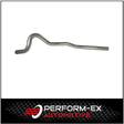 2.25" RIGHT HAND SIDE STAINLESS STEEL TAILPIPE FITS FORD FALCON XR XT XW XY V8 SEDAN (1T900RMBSS)