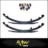 RAW 4X4 REAR  2" RAISED LEAF SPRINGS FITS TOYOTA HILUX KUN26R N70 3/2005-9/2015