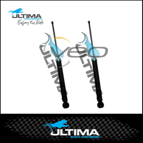 REAR NITRO GAS ULTIMA SHOCKS (PAIR) FITS TOYOTA YARIS NCP91R 11/05-10/11