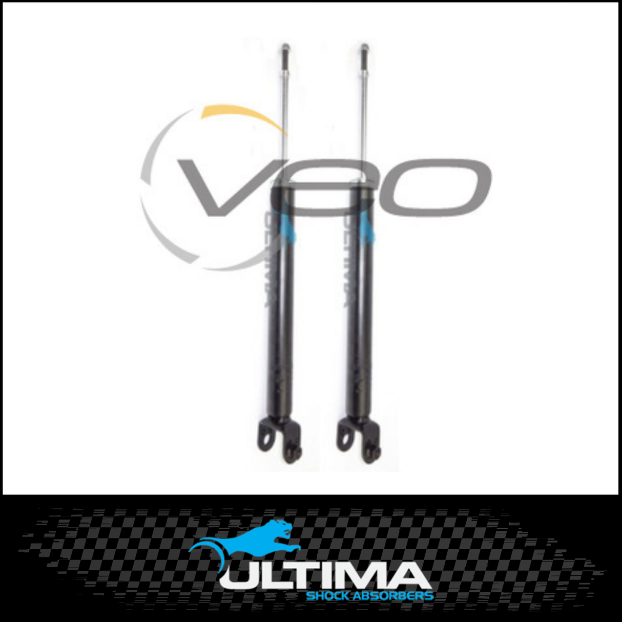 REAR NITRO GAS ULTIMA SHOCKS (PAIR) FITS NISSAN MAXIMA J32 4/09-10/11