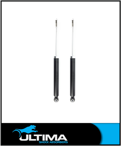 REAR NITRO GAS ULTIMA SHOCKS (PAIR) FITS TOYOTA COROLLA ZRE182R 10/2012-8/2018